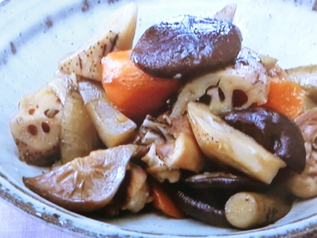 【おかずのクッキング】骨付き鶏の筑前煮のレシピ・土井善晴