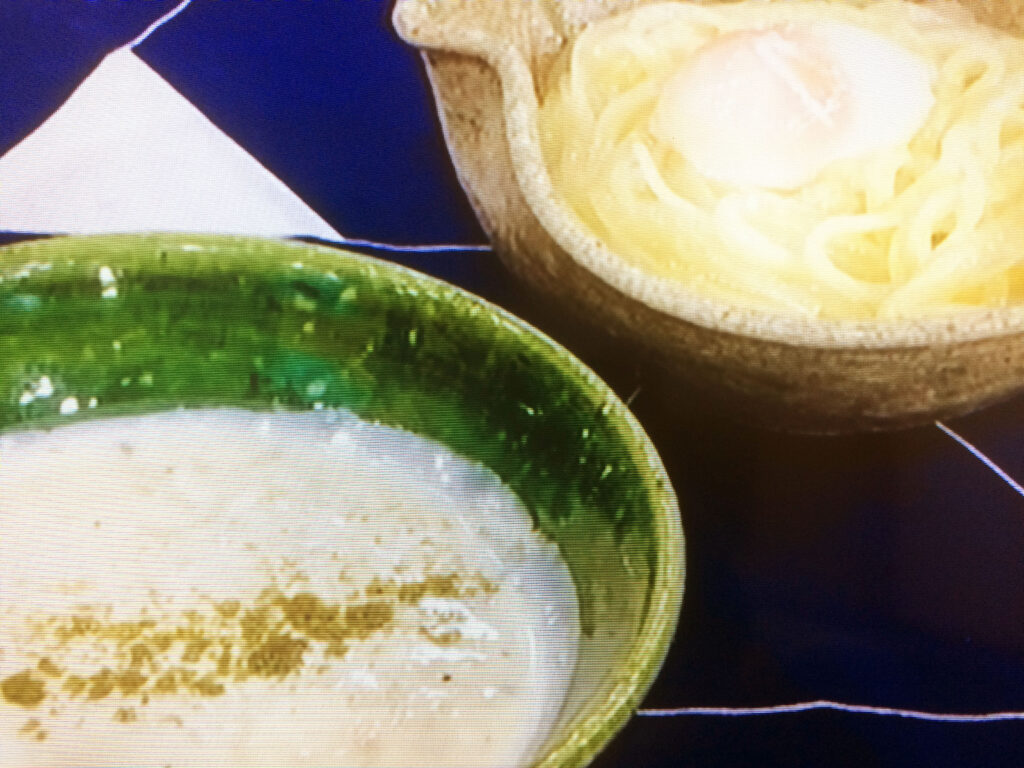 【ごごナマ】カルボナーラ風つけ麺のレシピ