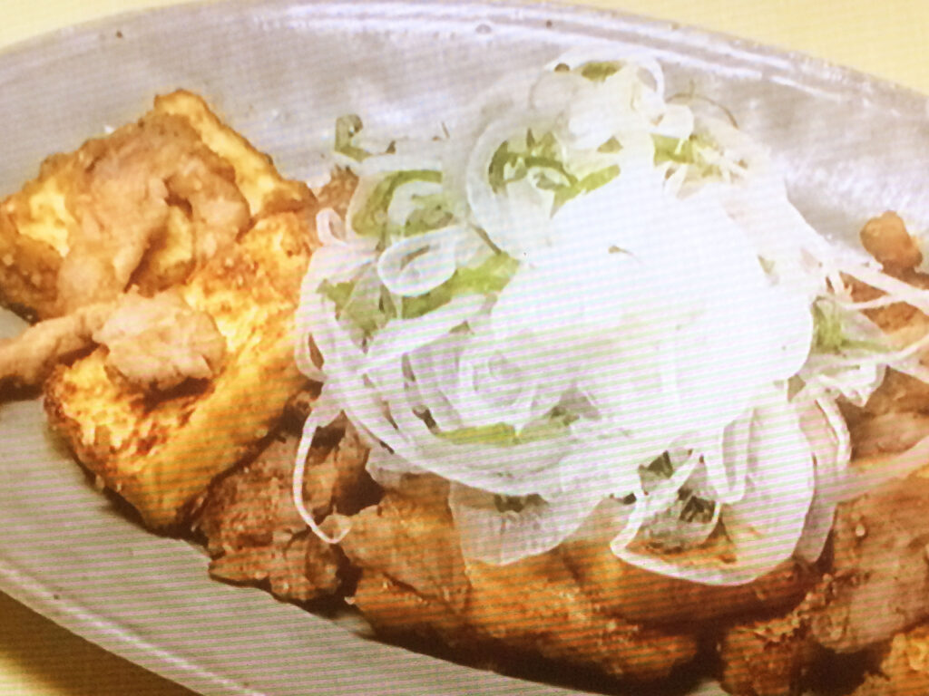 【きょうの料理】厚揚げと豚肉のごまみそ炒め　新たまスライスのせのレシピ・小林まさみ