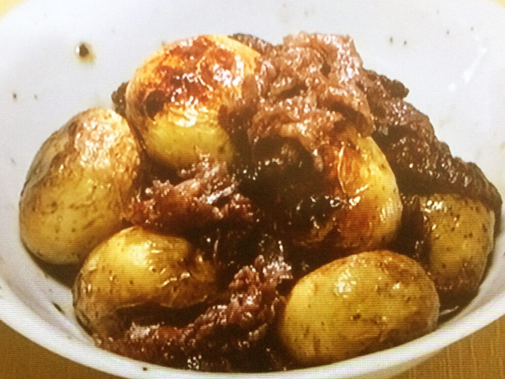 【きょうの料理】新じゃがと牛こまのはちみつ煮っころがしのレシピ・小林まさみ