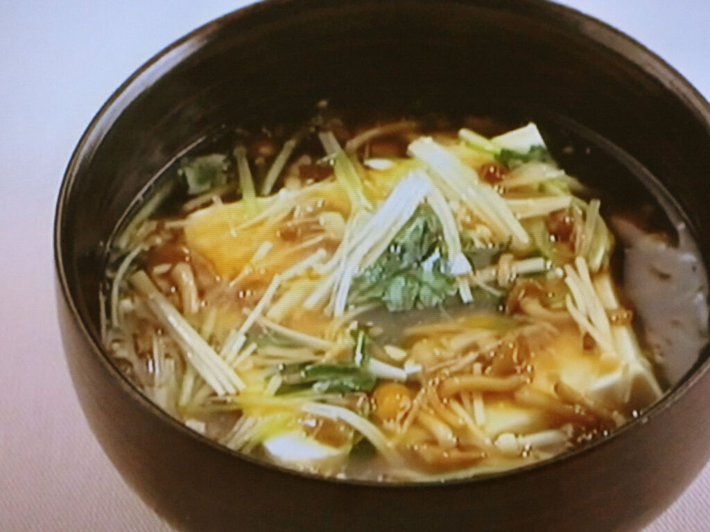 【上沼恵美子のおしゃべりクッキング】豆腐のとろとろあんかけのレシピ・上沼恵美子・岡本健二
