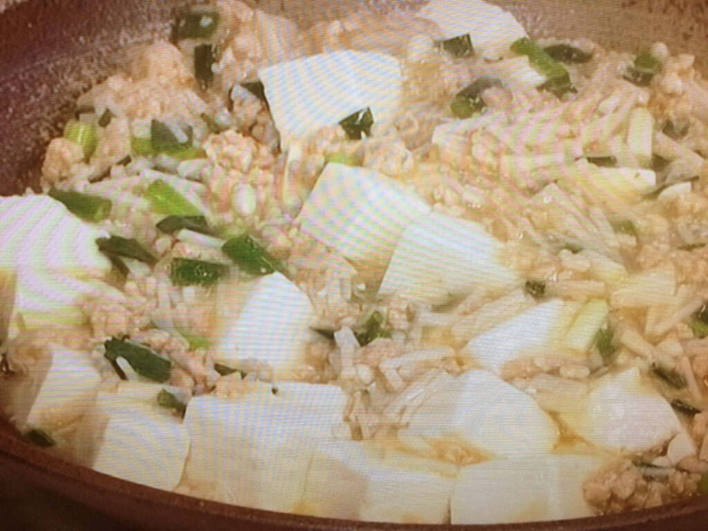 【キューピー３分クッキング】塩麻婆豆腐のレシピ・石原洋子