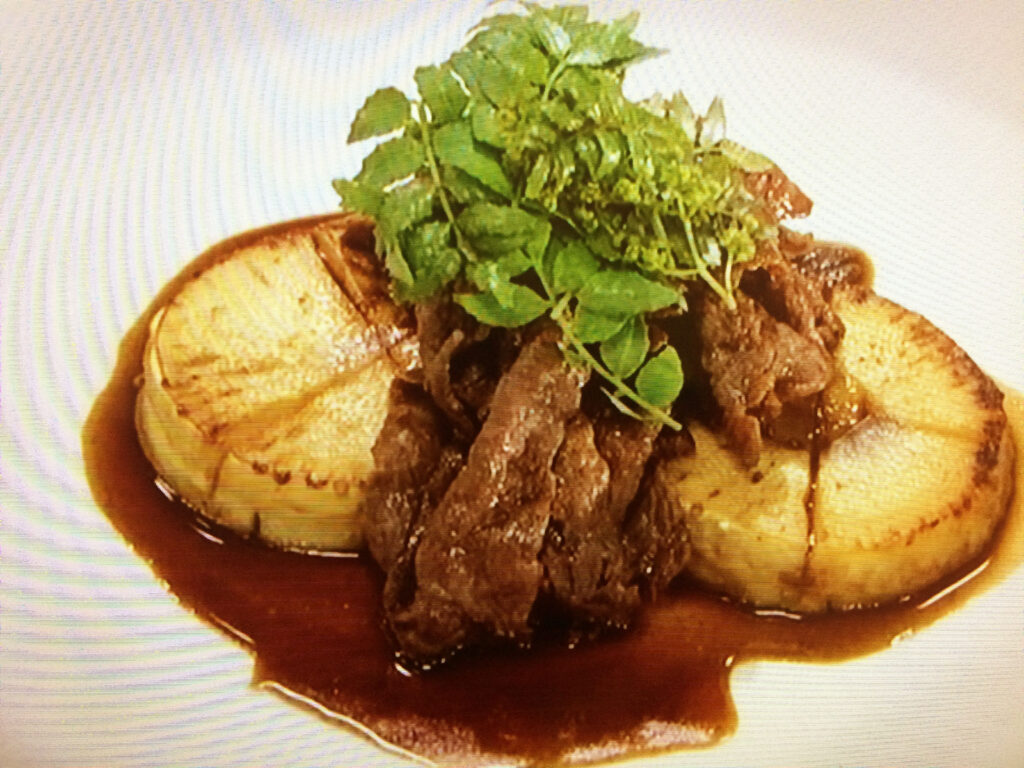 【きょうの料理】たけのこと牛肉の照り焼きのレシピ・久保香菜子