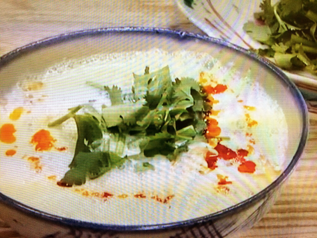 【きょうの料理】台湾風豆乳スープのレシピ・ワタナベマキ
