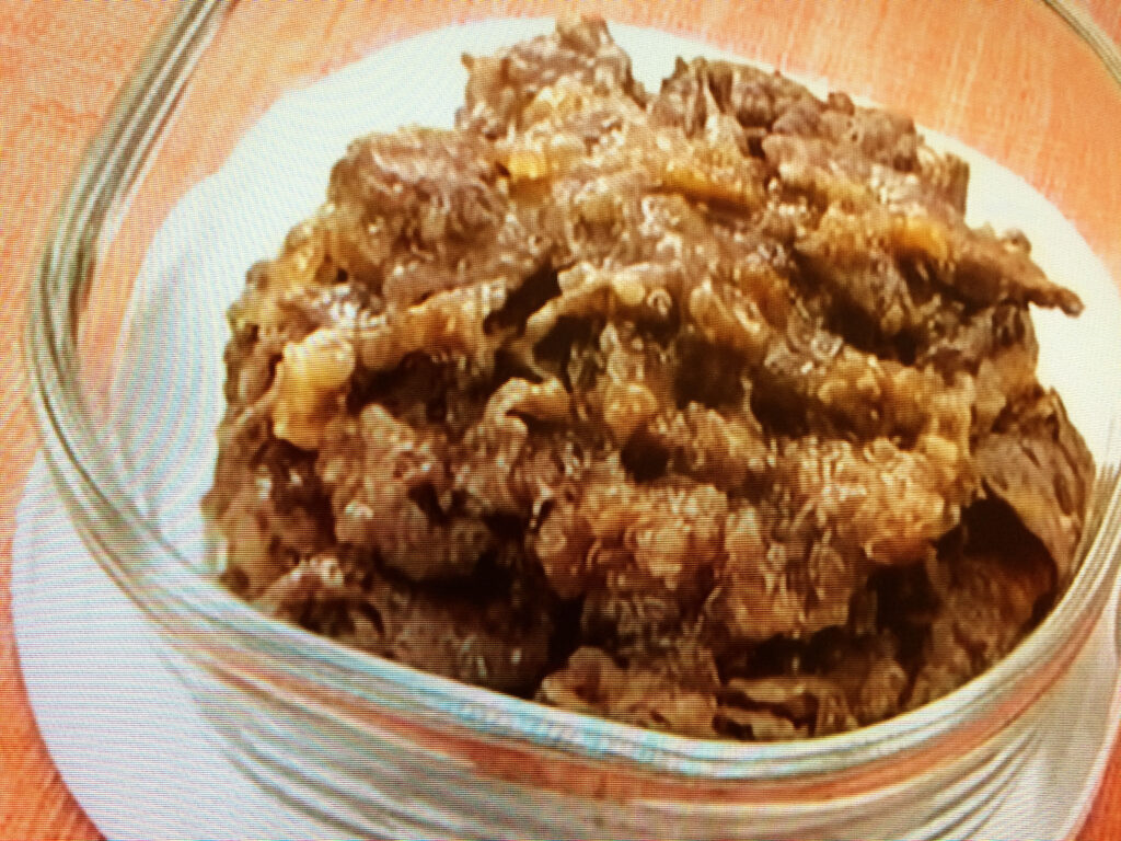 【きょうの料理】牛肉みそマーマレードのレシピ・白井操