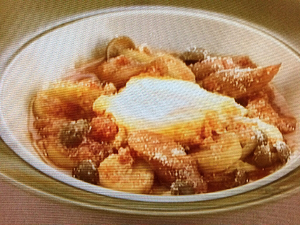 【上沼恵美子のおしゃべりクッキング】ソーセージと卵のボスカイオーラのレシピ・上沼恵美子・小池浩司