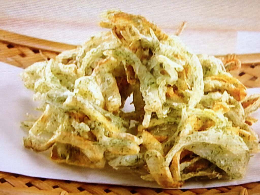 【上沼恵美子のおしゃべりクッキング】ちくわの磯辺かき揚げのレシピ・上沼恵美子・岡本健二