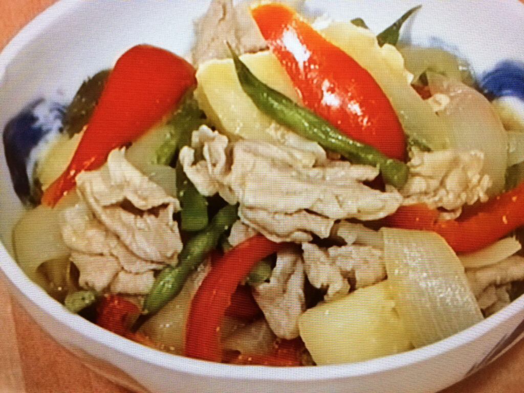 【ひるまえほっと】野菜たっぷり肉じゃがのレシピ・今泉久美