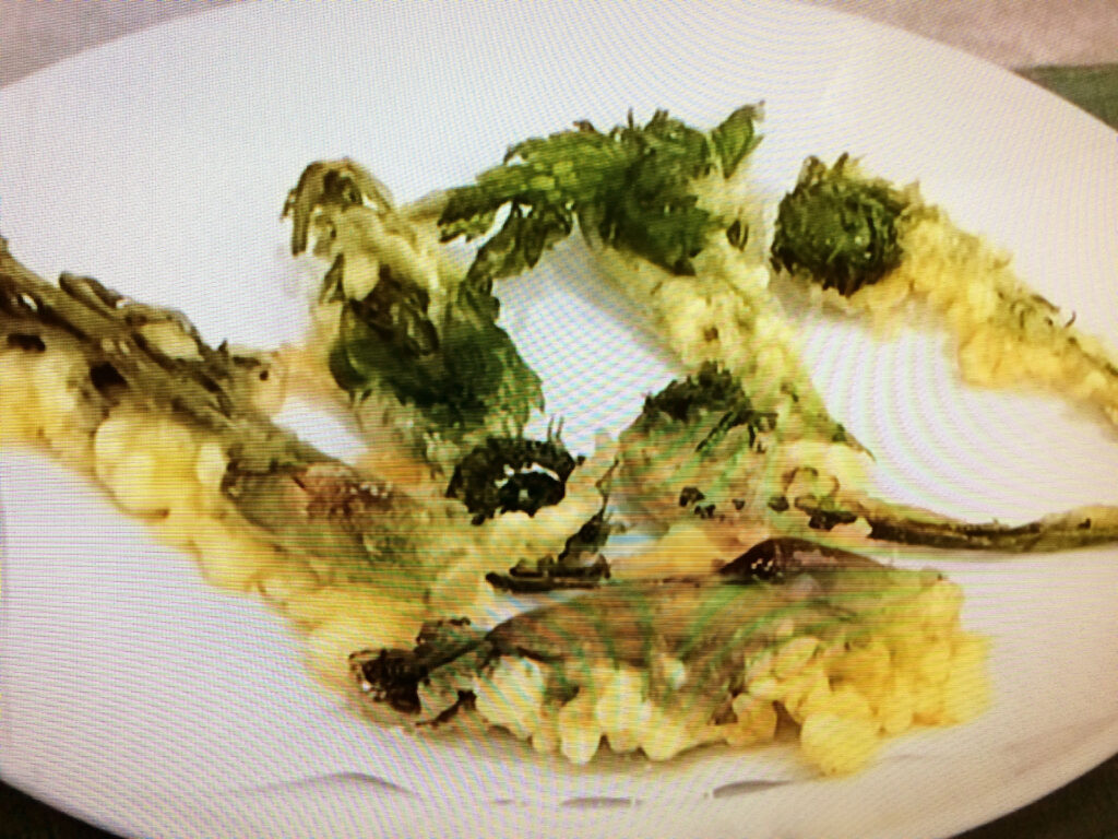 【きょうの料理】山菜の天ぷらのレシピ・土井善晴