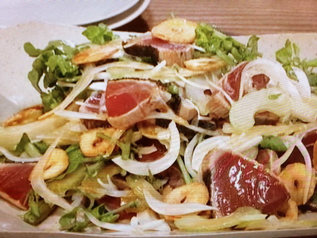 【キューピー３分クッキング】かつおと香味野菜のサラダのレシピ・小林まさみ