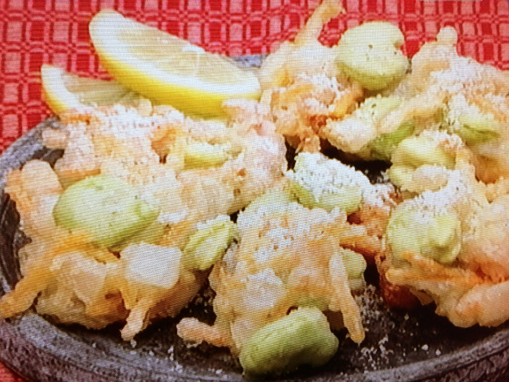【ノンストップ】そら豆と生ハムのかき揚げのレシピ・笠原将弘・笠原将弘のおかず道場