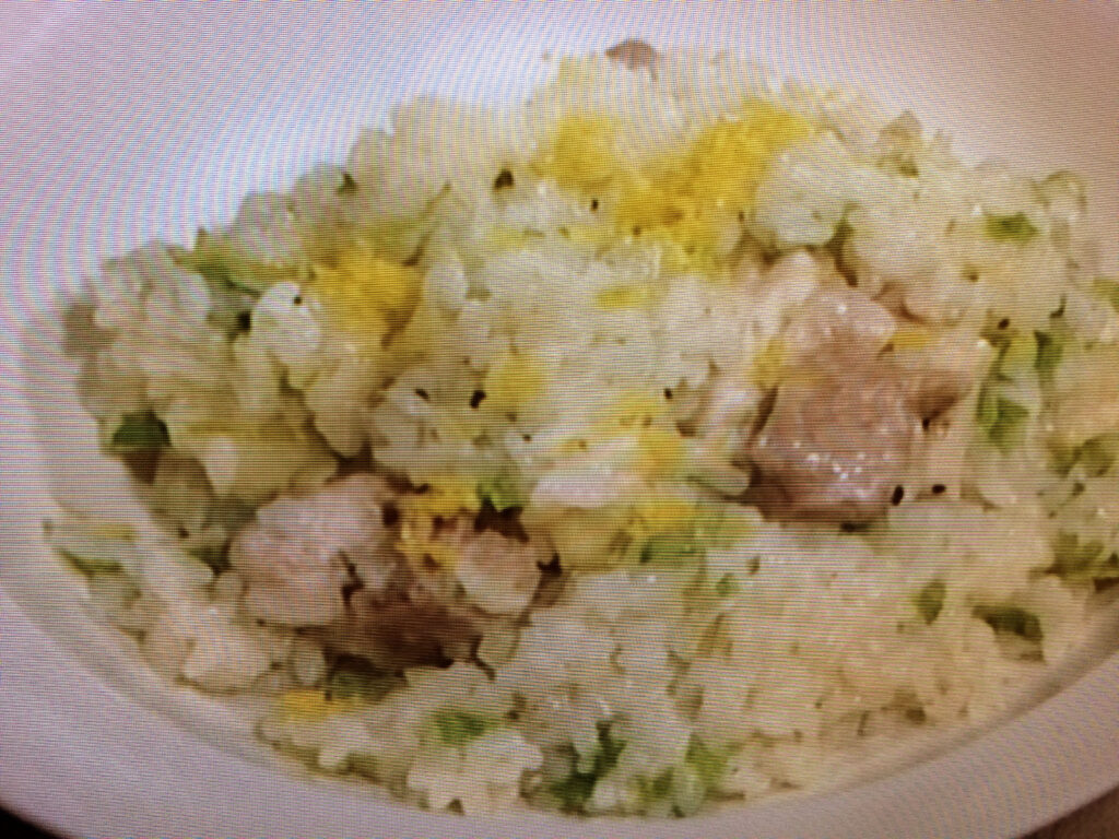 【ひるまえほっと】鶏肉のレモンクリームリゾットのレシピ・牛尾理恵