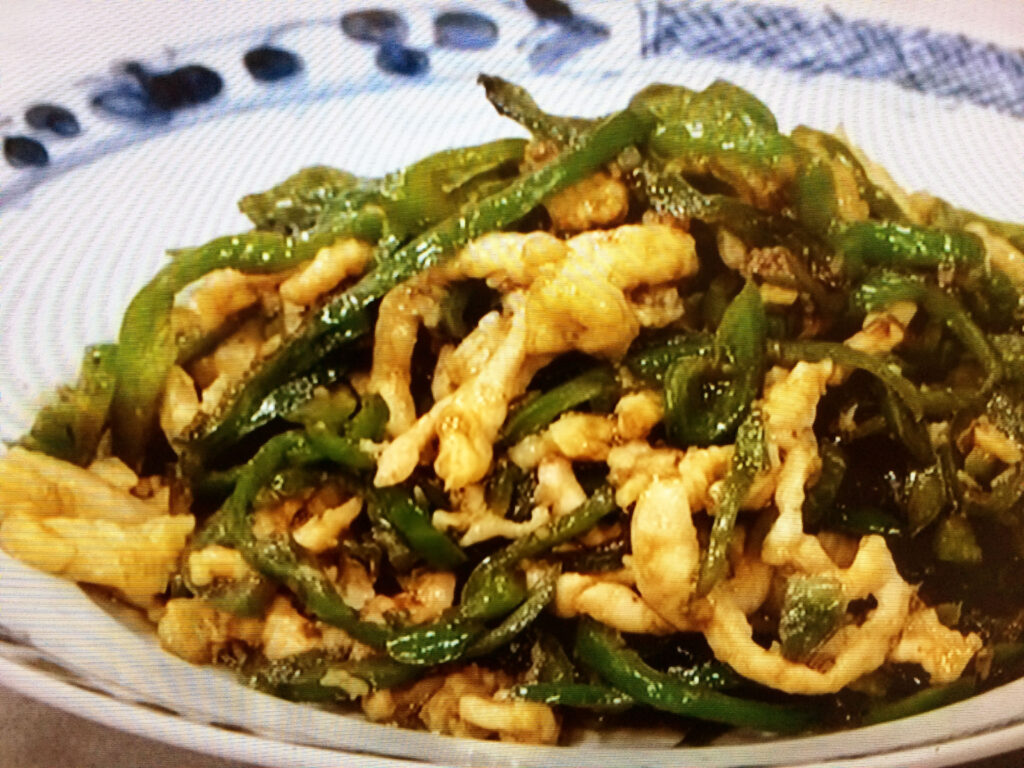 【きょうの料理】青椒肉絲（チンジャオロースー）のレシピ・井桁良樹
