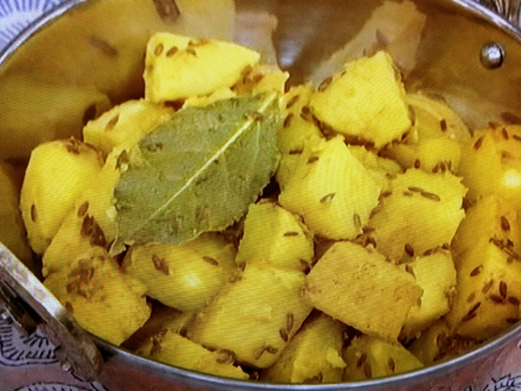 【きょうの料理】じゃがいものサブジ（インド風炒め煮）のレシピ・ワタナベマキ