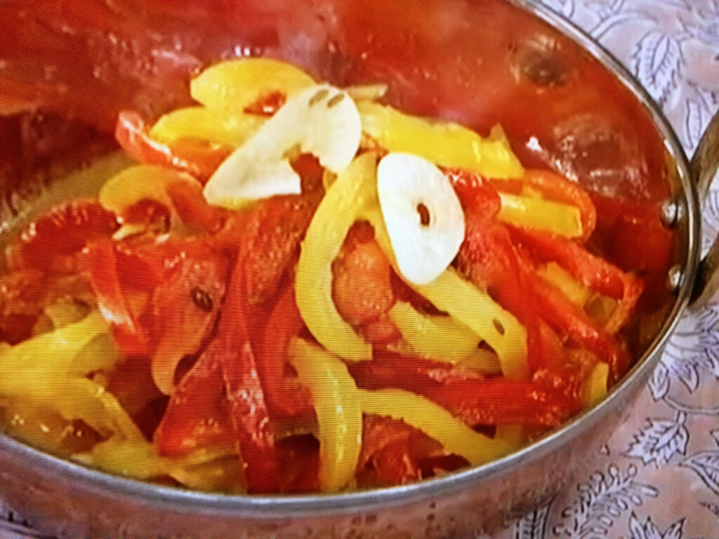 【きょうの料理】パプリカのサブジ（インド風炒め煮）のレシピ・ワタナベマキ