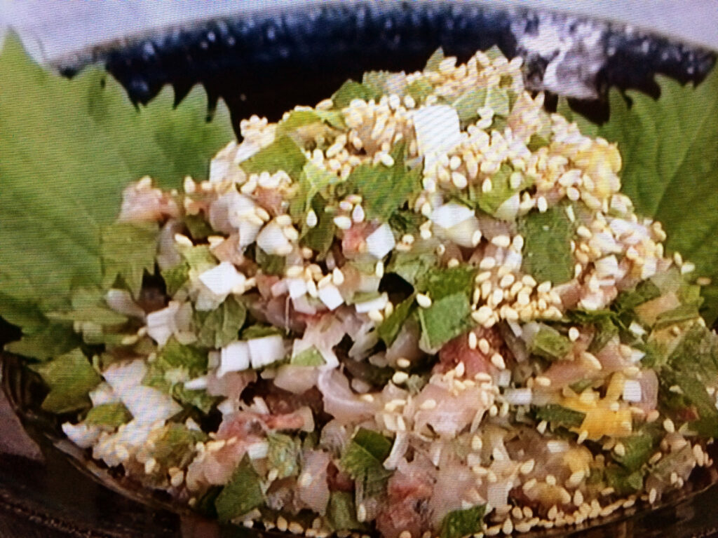 【きょうの料理】あじのなめろうのレシピ・野間口徹