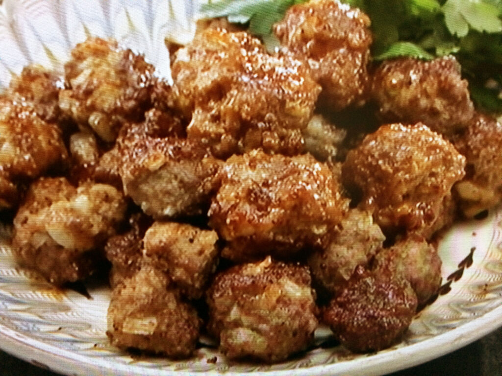 【おかずのクッキング】ミートボールのレシピ・土井善晴