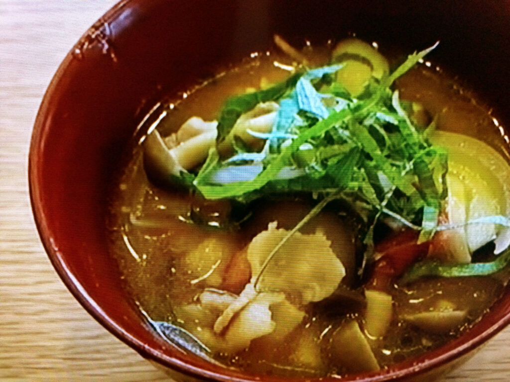 【ひるまえほっと】夏野菜の塩豚汁のレシピ・成田由里