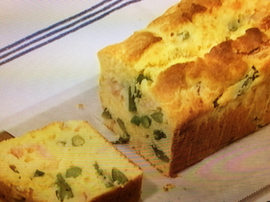 【ひるまえほっと】ベーコンといんげんのケークサレのレシピ・森崎繭香