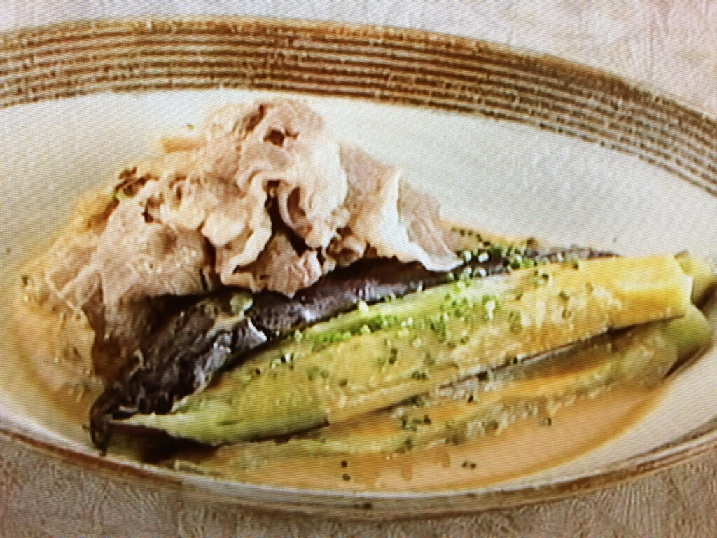 【上沼恵美子のおしゃべりクッキング】牛肉の温しゃぶのレシピ・上沼恵美子・岡本健二