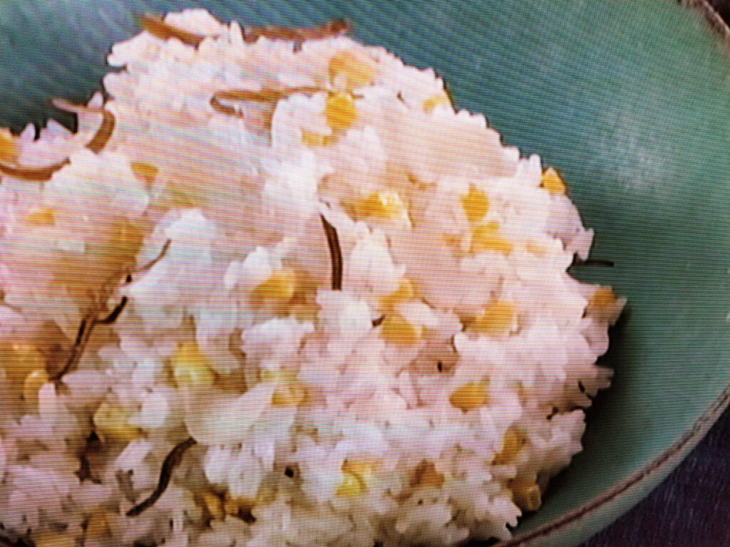 【きょうの料理】新しょうがととうもろこしの炊き込みご飯のレシピ・上野直哉