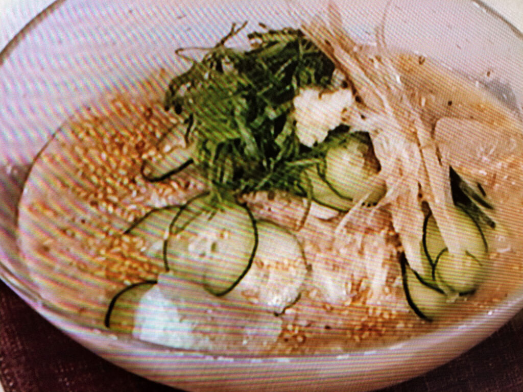 【きょうの料理】薬味たっぷり豆腐冷や汁のレシピ・ワタナベマキ