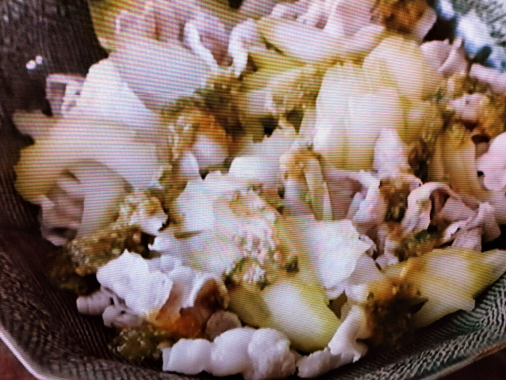 【ひるまえほっと】セロリと豚しゃぶのごまみそサラダのレシピ・きじまりゅうた