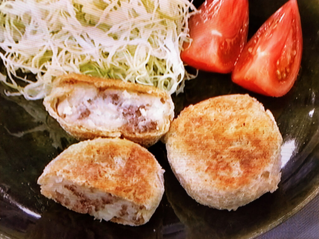 【あさイチ】油揚げの焼きコロッケのレシピ・みんな！ゴハンだよ・満留邦子