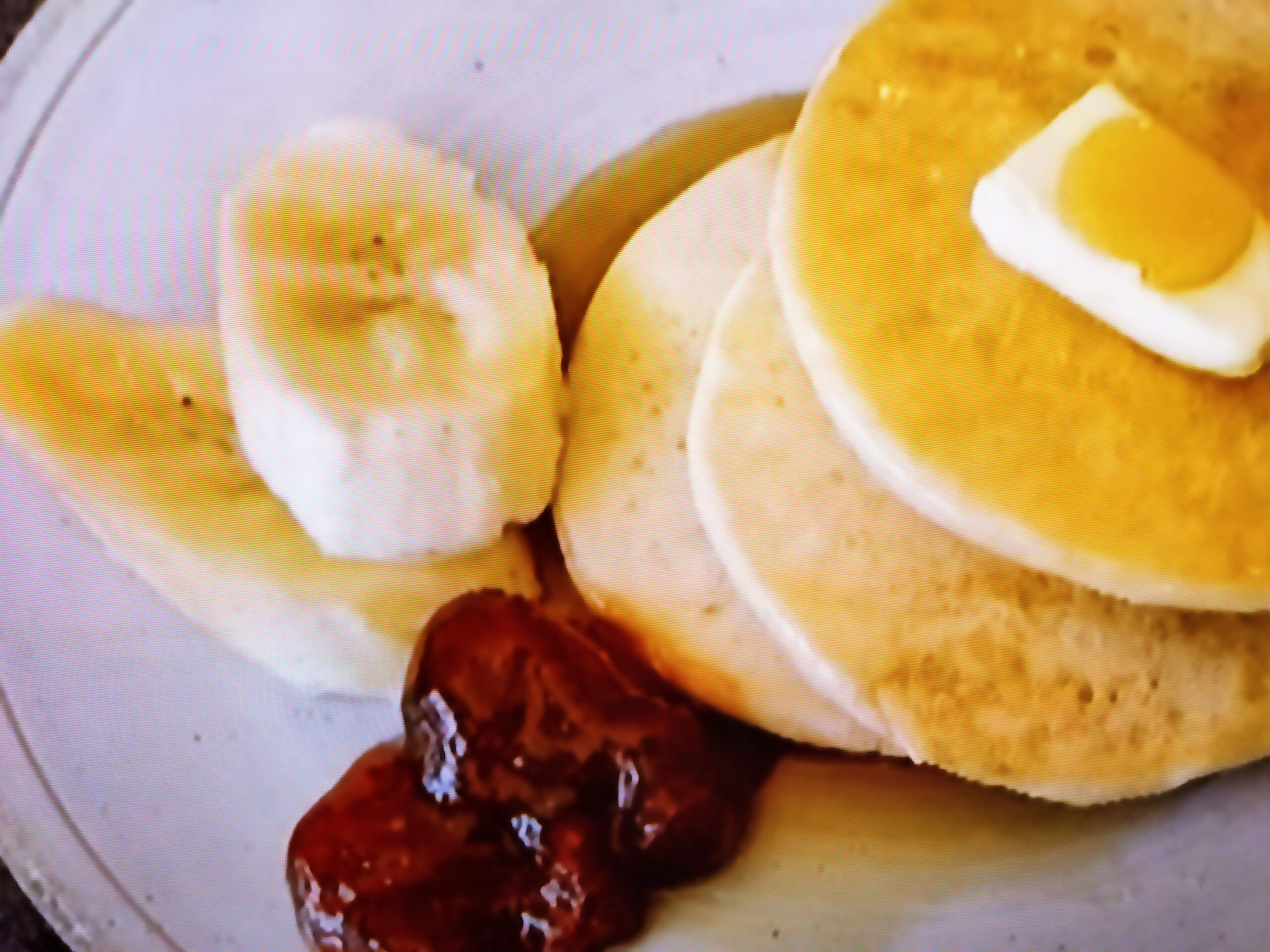 ひるまえほっと 豆乳と米粉で作る白いパンケーキの料理レシピ おさらいキッチン