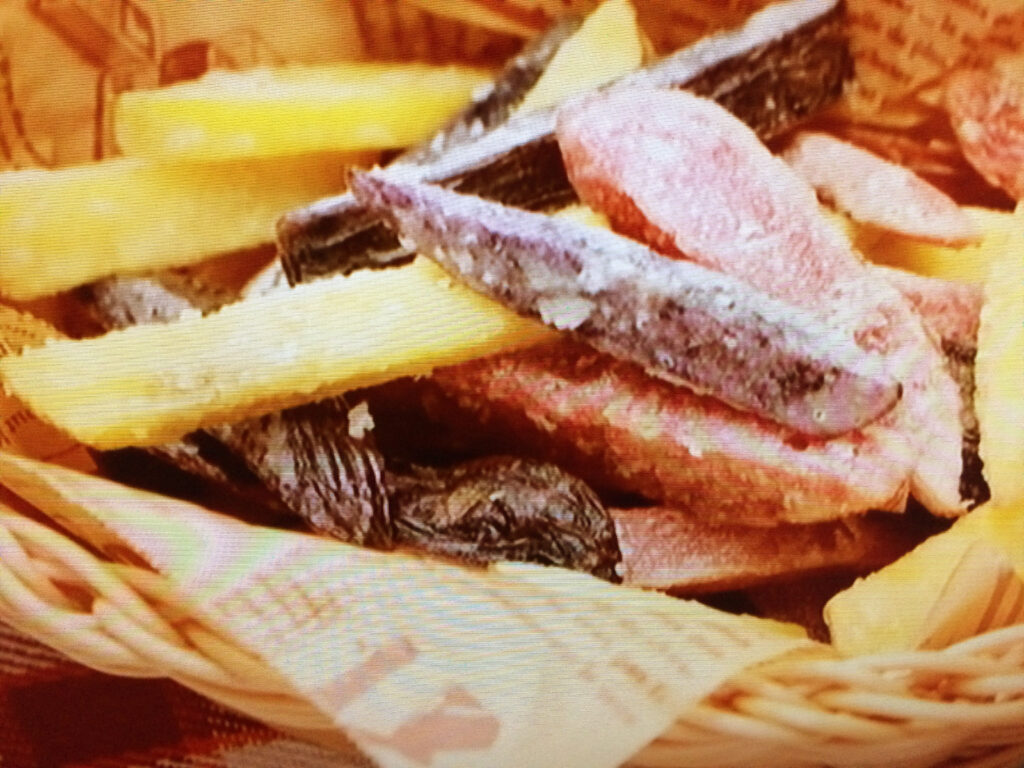 【相葉マナブ】カラフルポテトフライのレシピ・小峠英二（バイきんぐ）・澤部佑（ハライチ）・相葉雅紀