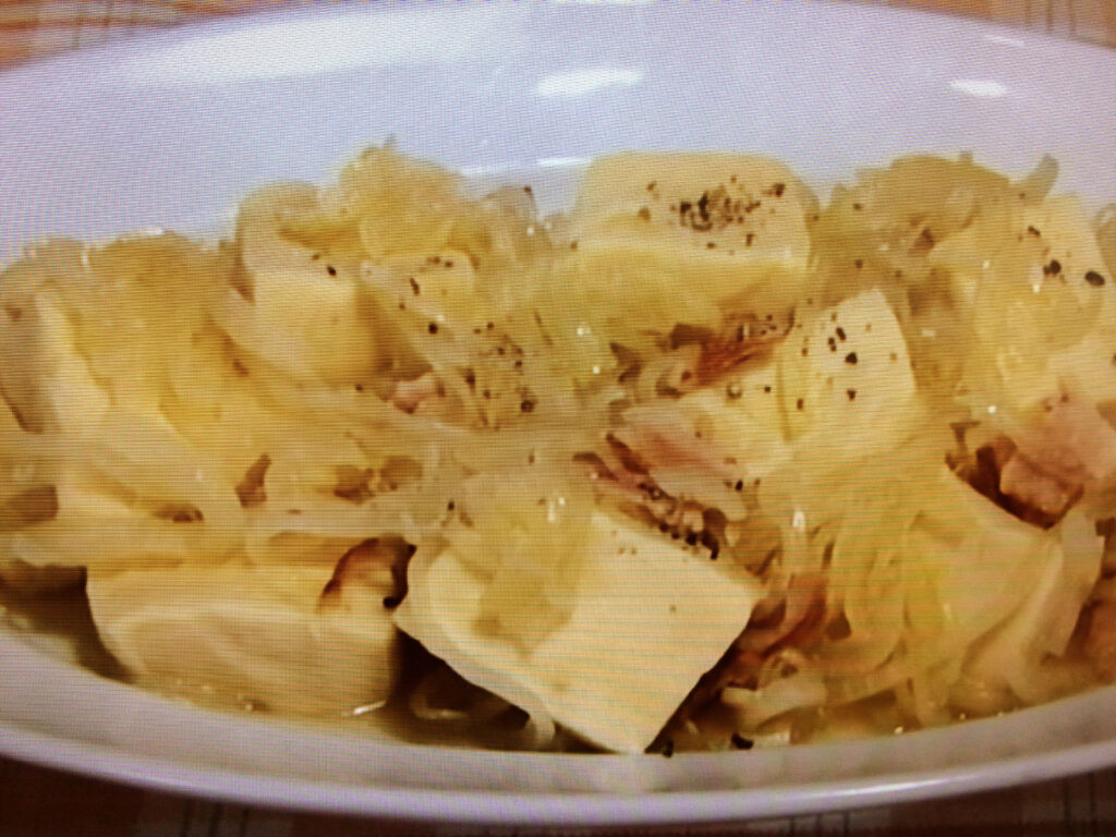 【ひるまえほっと】高野豆腐の洋風煮のレシピ・浜内千波