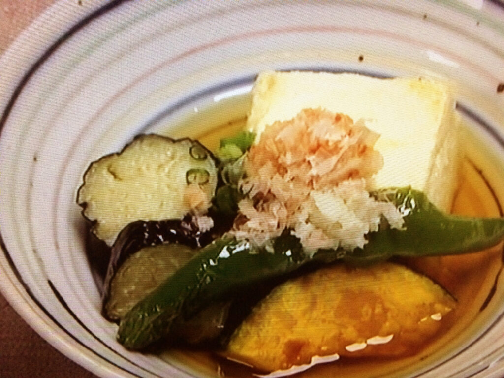 【おかずのクッキング】夏の揚げ出し豆腐のレシピ・大原千鶴