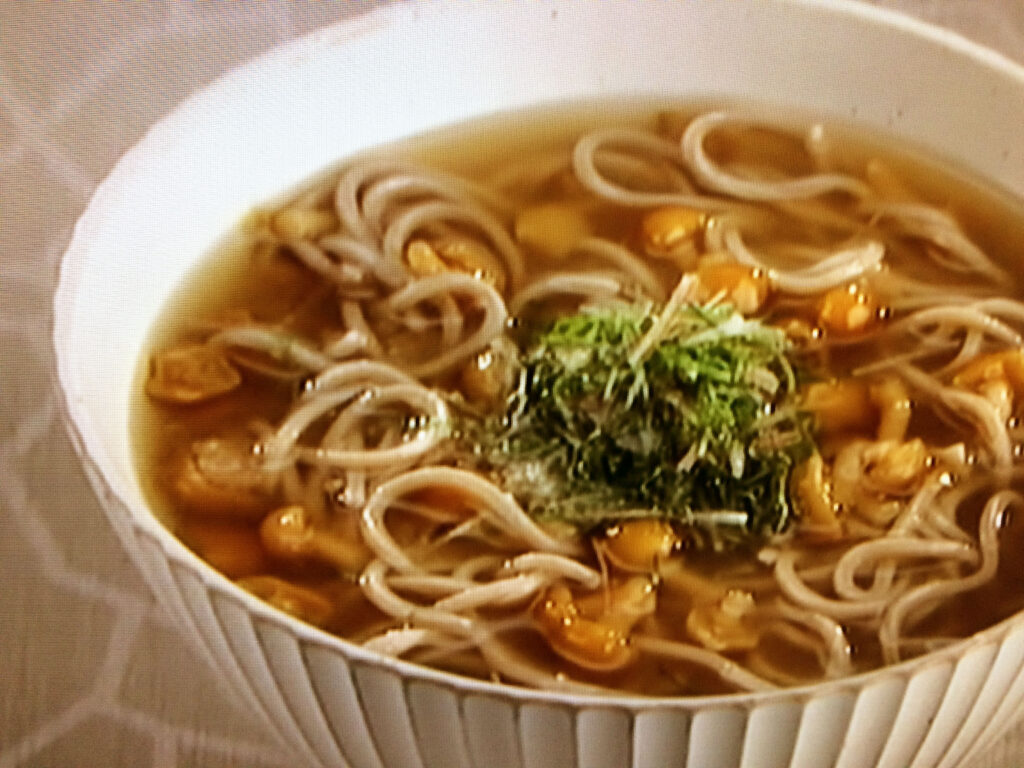 【上沼恵美子のおしゃべりクッキング】とろろすり流しそばのレシピ・上沼恵美子・岡本健二