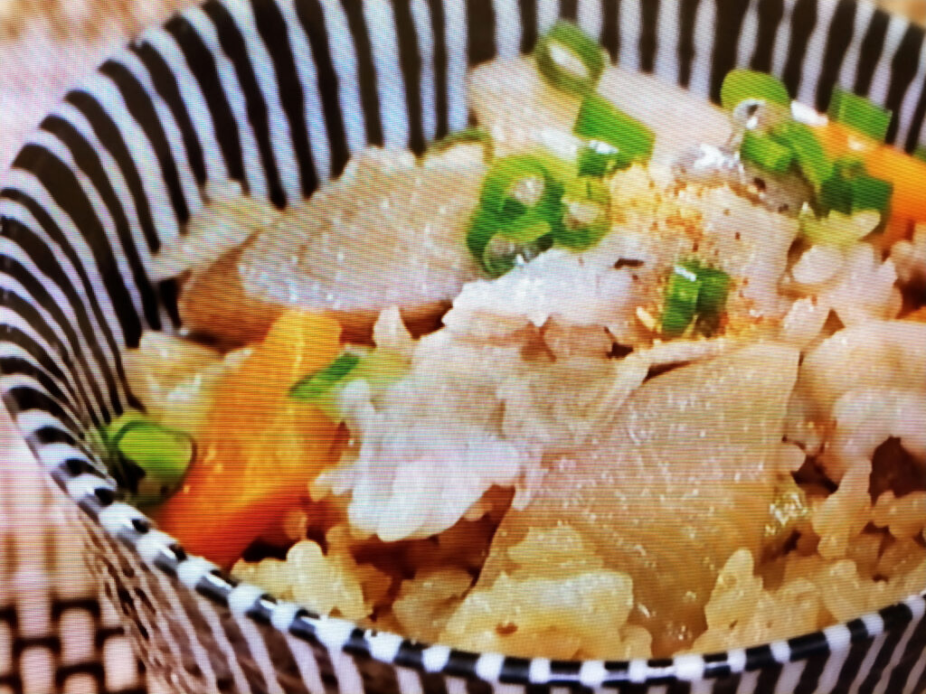【相葉マナブ】豚汁釜飯のレシピ・相葉雅紀