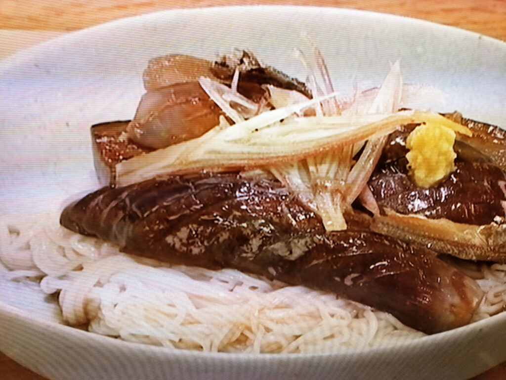 【キューピー３分クッキング】なす煮そうめんのレシピ・小林まさみ