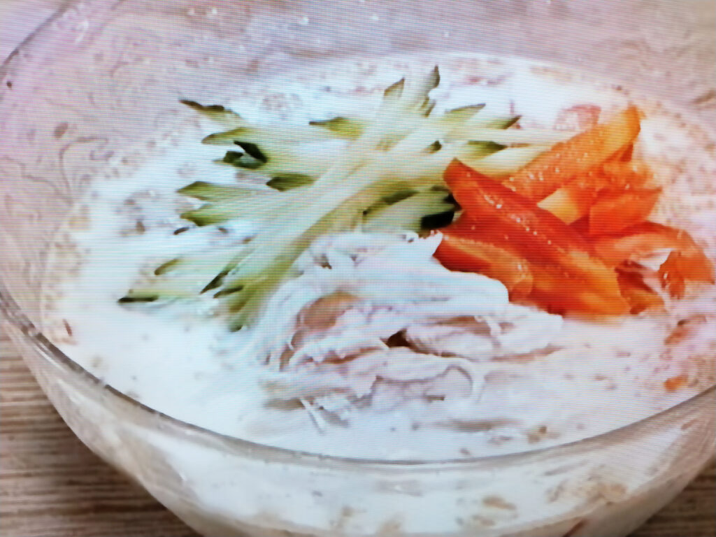 【きょうの料理】ささ身と夏野菜のごまミルクスープのレシピ・藤井恵