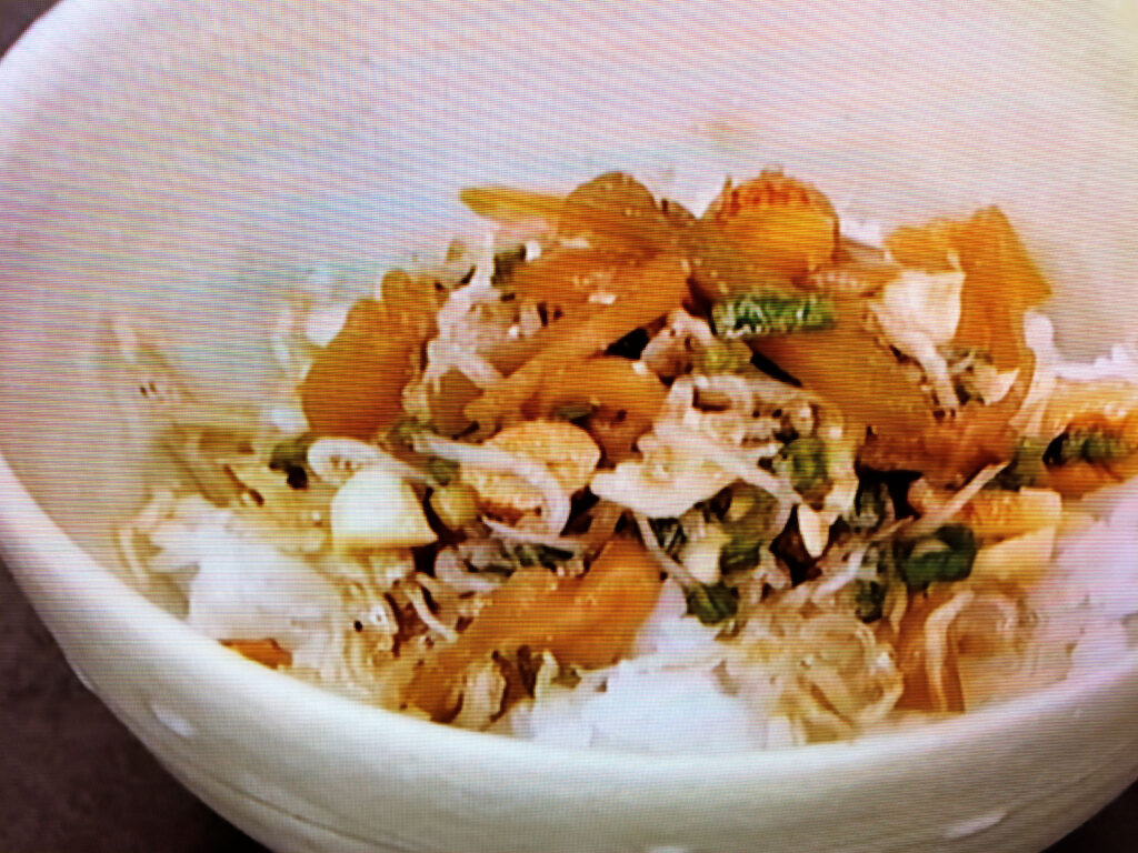 【きょうの料理】じゃこナッツの漬物丼のレシピ・小田真規子