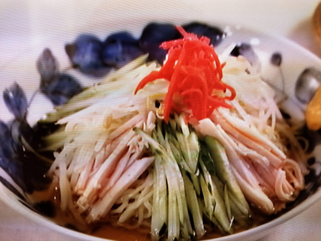 【おかずのクッキング】冷やし中華のレシピ・土井善晴