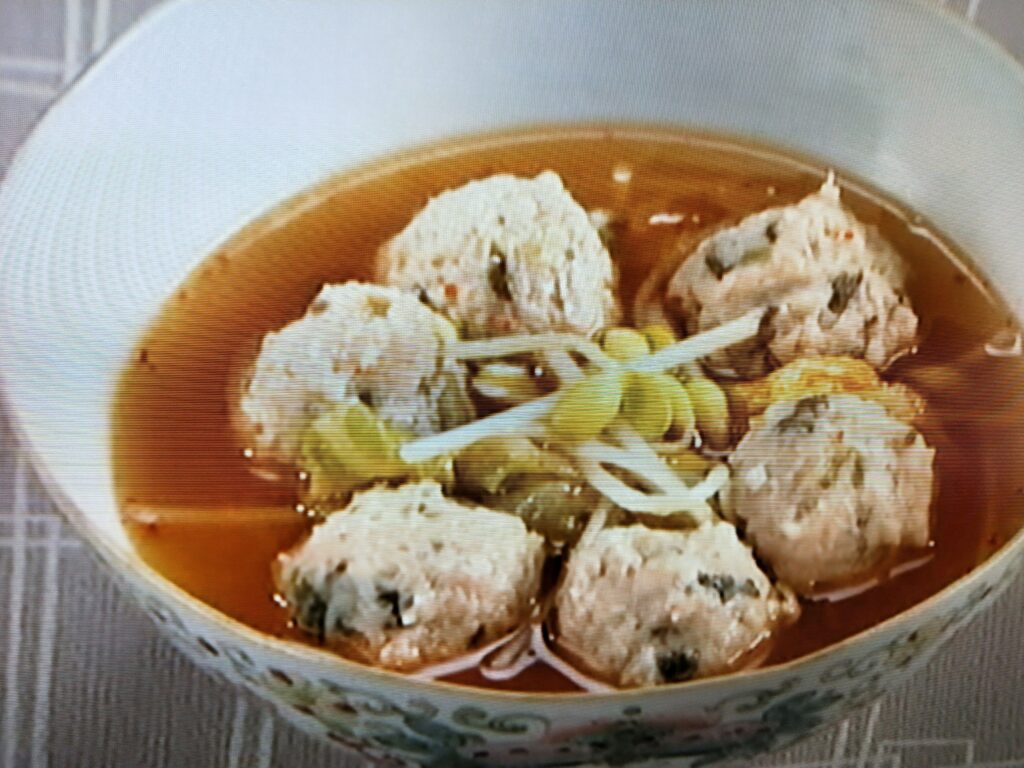 【上沼恵美子のおしゃべりクッキング】鶏団子のスープのレシピ・上沼恵美子・石川智之