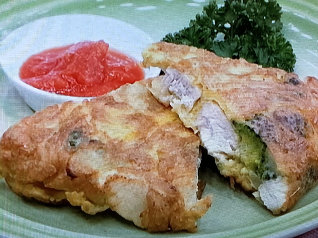 【ノンストップ】鶏むね肉とブロッコリーのスペイン風オムレツのレシピ・検索きょうのおしゃレシピ