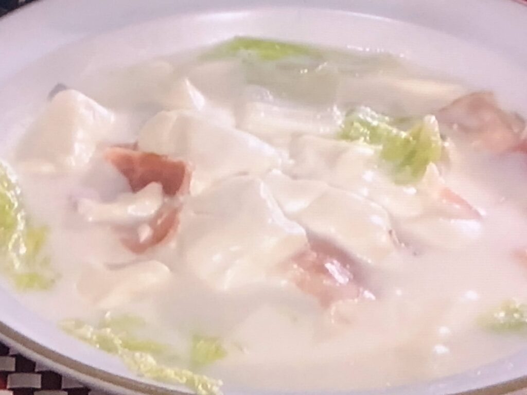 【ヒルナンデス】とろとろ湯豆腐シチューのレシピ・アイデア料理研究家mako