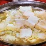 <span class="title">白菜と厚揚げの干しえび煮</span>