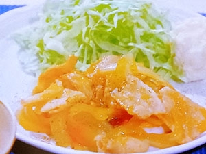 ブリ生姜焼き