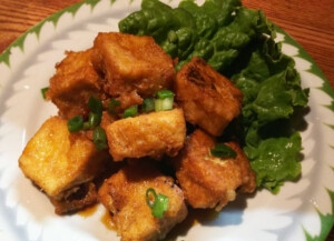 冷凍豆腐のパワーサラダ