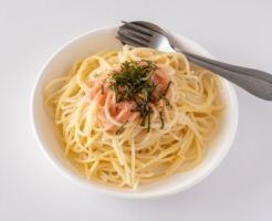 家庭で簡単・和風たらこスパゲティ
