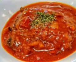 海老のうま辛トマトソース