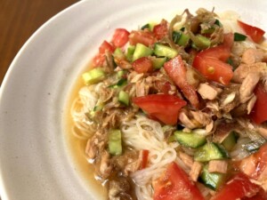 バゲット トマトのピリ辛そうめんの料理レシピ おさらいキッチン