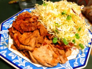 ヒルナンデスのレシピ・豚の生姜焼きステーキ