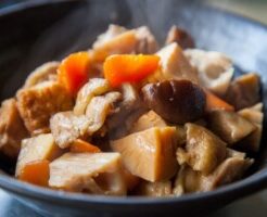 キューピー３分クッキングのレシピ・厚揚げと豚肉の中華風とろみ煮