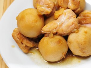あさイチのレシピ・里芋と鶏肉のピリ辛煮